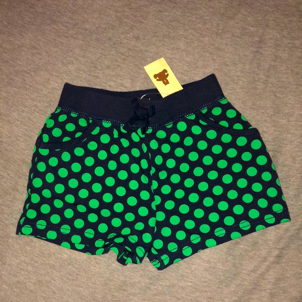 NWT Baby Gap Girls Size 2 Years Polka Dot Knit Shorts